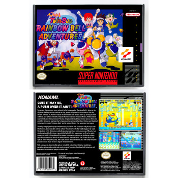 Pop'n TwinBee Rainbow Bell Adventures (SNES/SFC Hybrid Design)